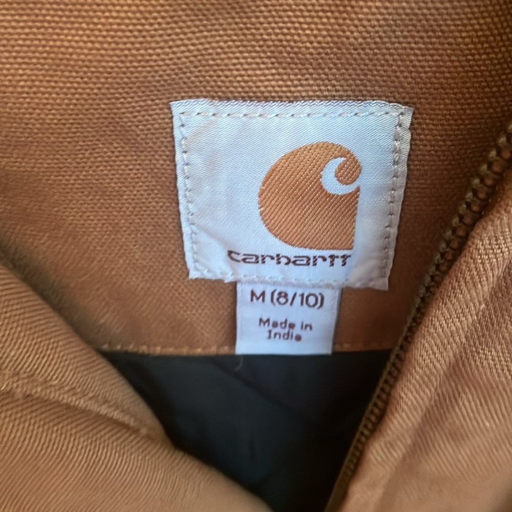 Carhartt Brown Hooded Utility Jacket - Picture 2 of 5